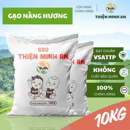 Gạo Nàng Hương Chợ Đào Thiện Minh An, Dẻo Mềm Ngọt Thơm, Vị Ngọt, Cơm Dẻo, Túi 5kg/10kg/25kg