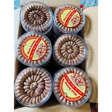 Điều rang muối xếp hoa 3 lớp có vỏ lụa và sạch lụa