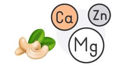 Hạt điều có chứa khoáng chất không?