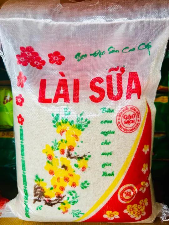 Gạo Lài Sữa Bao 5ký