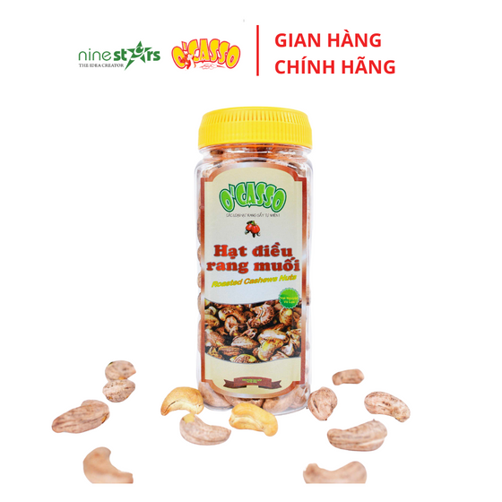 Hạt Điều Rang Muối Vỏ Lụa O'Casso - Loại Cồ Hộp 275G