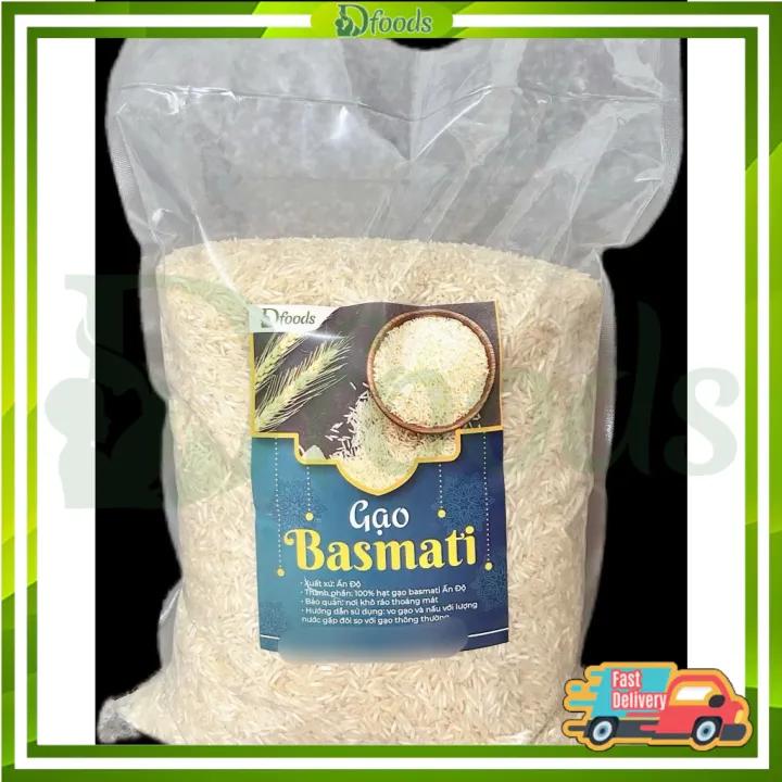 Gạo Ấn Độ hạt dài Basmati Rice Túi 5kg