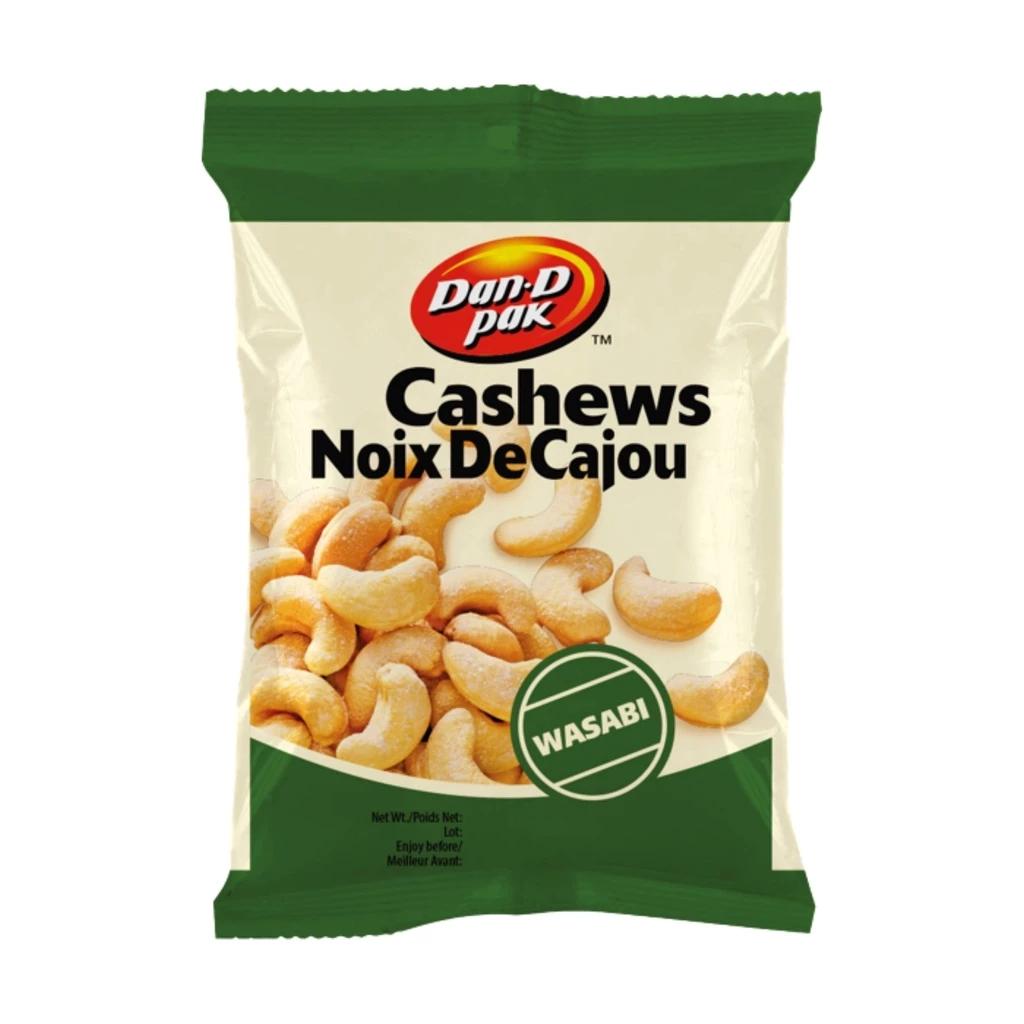 Hạt Điều 50g Dan D Pak | Không Muối – Có Muối – Vị Wasabi | Snack Dinh Dưỡng Việt Nam