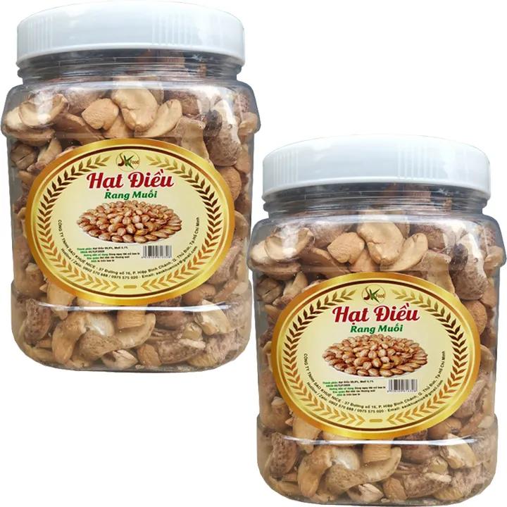 500G Hạt điều bể còn vỏ rang muối chất lượng SKFOOD