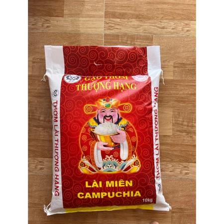 Gạo Thơm Lài Campuchia bao 10kg