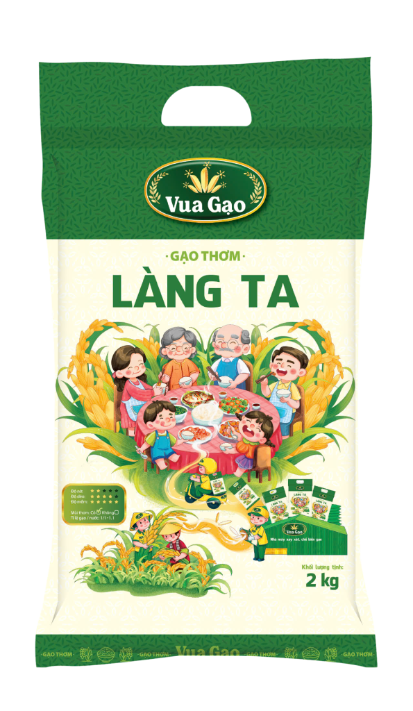 Gạo Làng Ta Túi 2kg