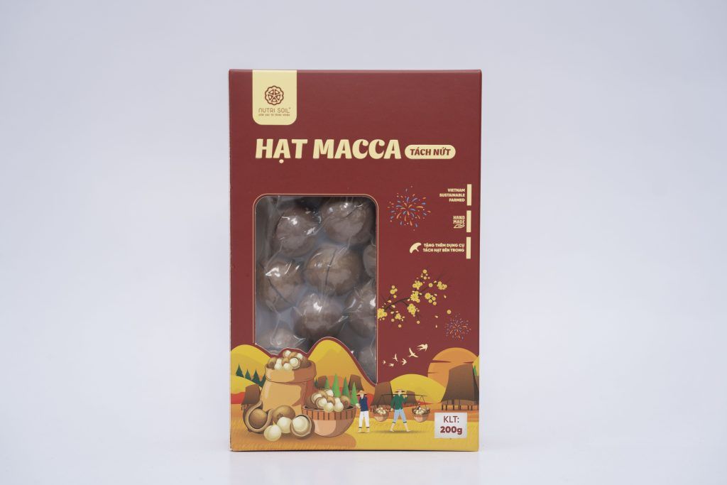 Hạt Macca tách nứt size A++ 200g