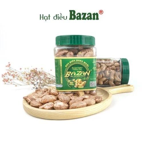 Hạt điều rang muối hộp nhựa 500g