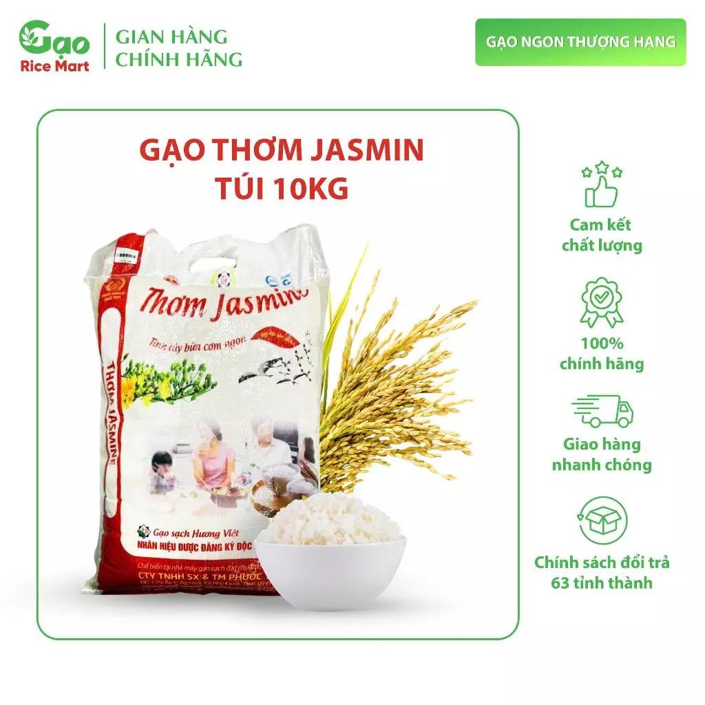Gạo Thơm Jasmine 10kg Phước Thành IV