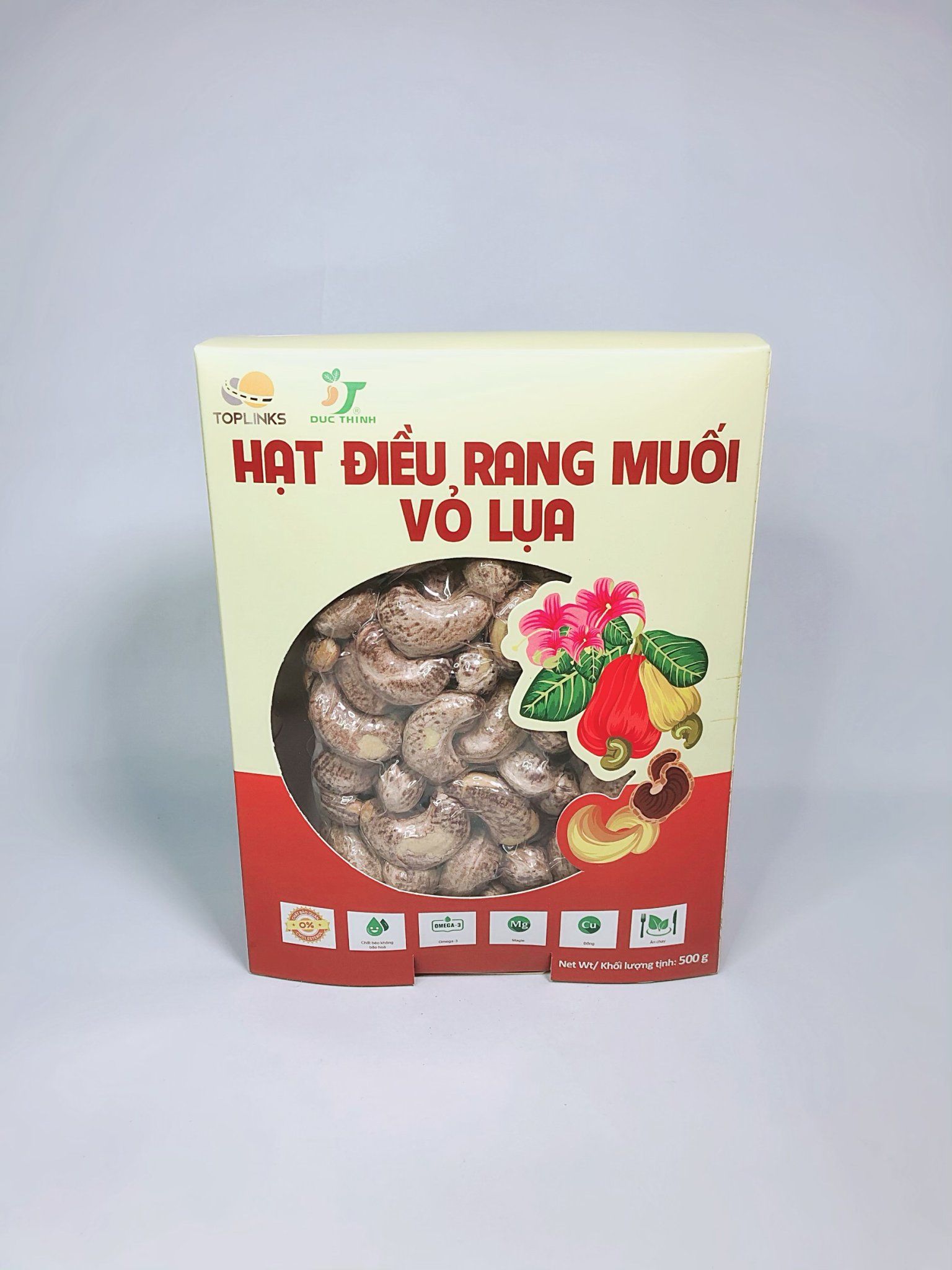 Hạt Điểu Lụa Rang Muối HCK 500gr