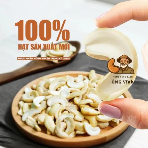 HẠT ĐIỀU SẤY NGUYÊN VỊ ÔNG VĨNH – THƠM GIÒN CHUẨN VỊ – 100% BÌNH PHƯỚC