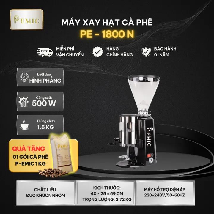 Máy xay hạt cà phê P-EMIC - PE1800N - sự lựa chọn tuyệt vời cho những ai yêu thích cà phê