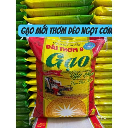 Gạo Đài Thơm (dẻo săn ngọt cơm) -10kg