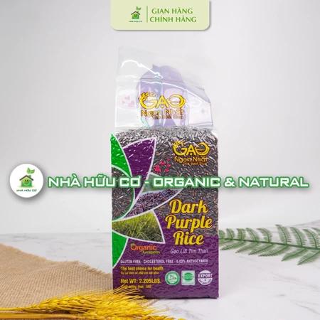 1kg Gạo lứt đen/Gạo lứt tím than Export không hóa chất - Tốt cho sức khỏe- Gạo Ngon Nhất - Nhà hữu cơ
