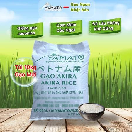 Gạo Nhật Bản Akira Rice Bao 10kg