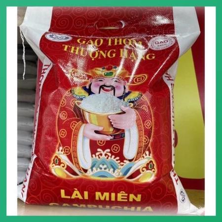 Gạo Thơm lài miên campuchia cao cấp (25Kg)dẻo vừa mềm cơm