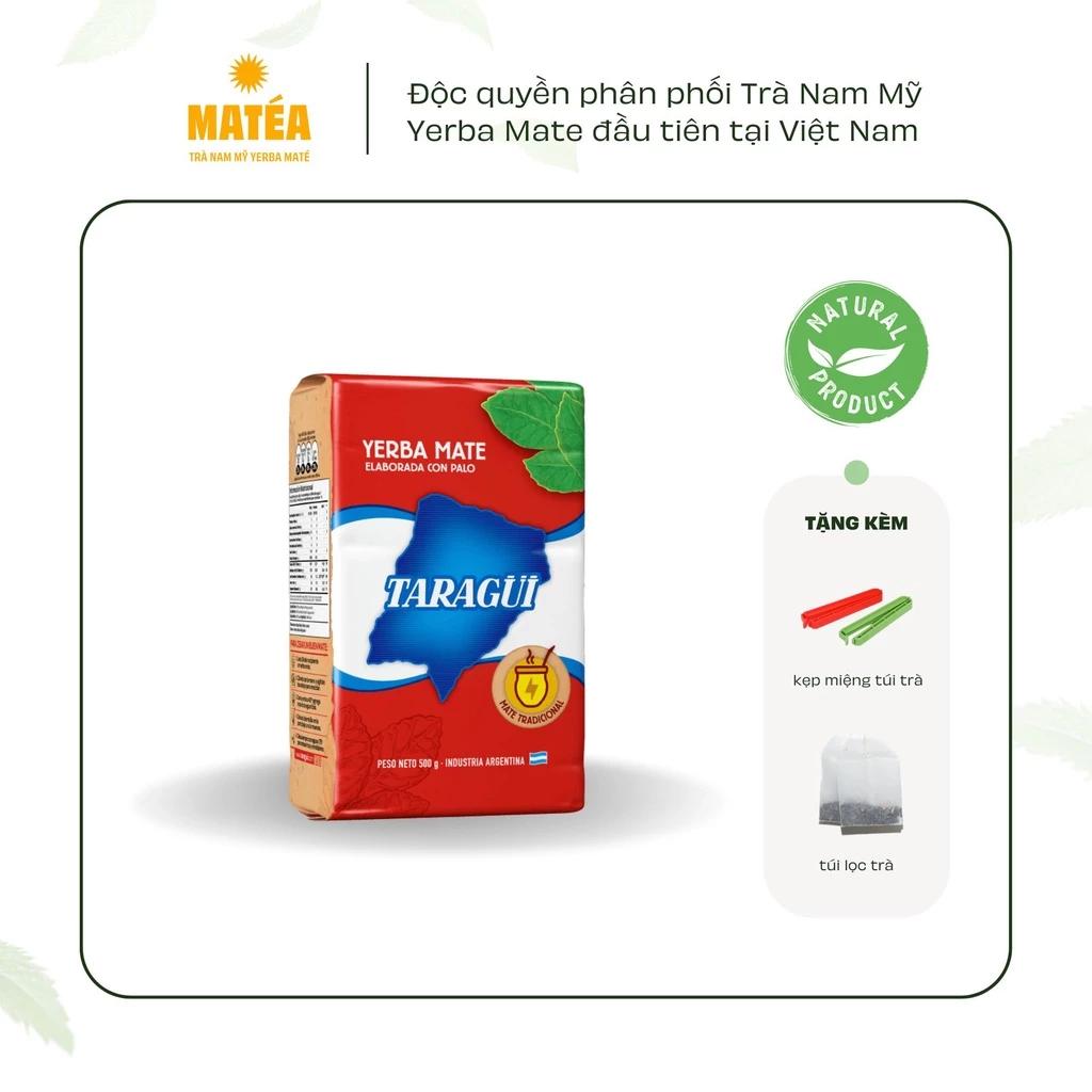 Trà Yerba Maté Taragui Tradicional 500g vị Truyền thống Trà Nam Mỹ