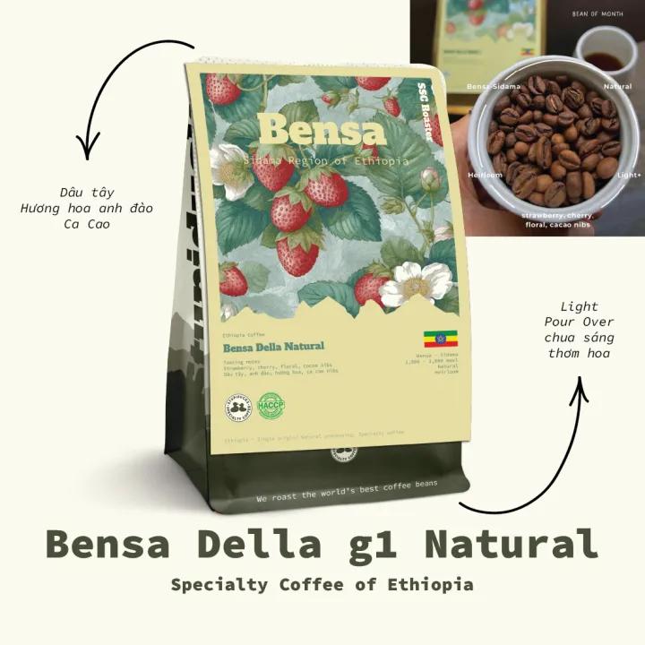 Cà phê hạt Arabica specialty Ethiopia Bensa Sidama Della Natural Grade 1 - Stupiducks Specialty Coffee