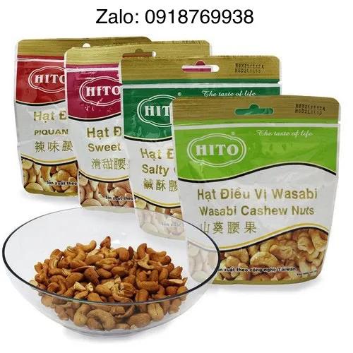 Hạt điều Hito 4 Vị Cay Mặn Ngọt Wasabi
