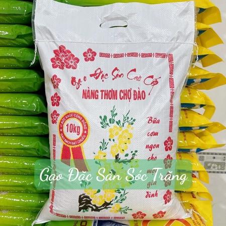Gạo Nàng Thơm Chợ Đào Vị ngọt đậm, dẻo mềm Bao 10kg