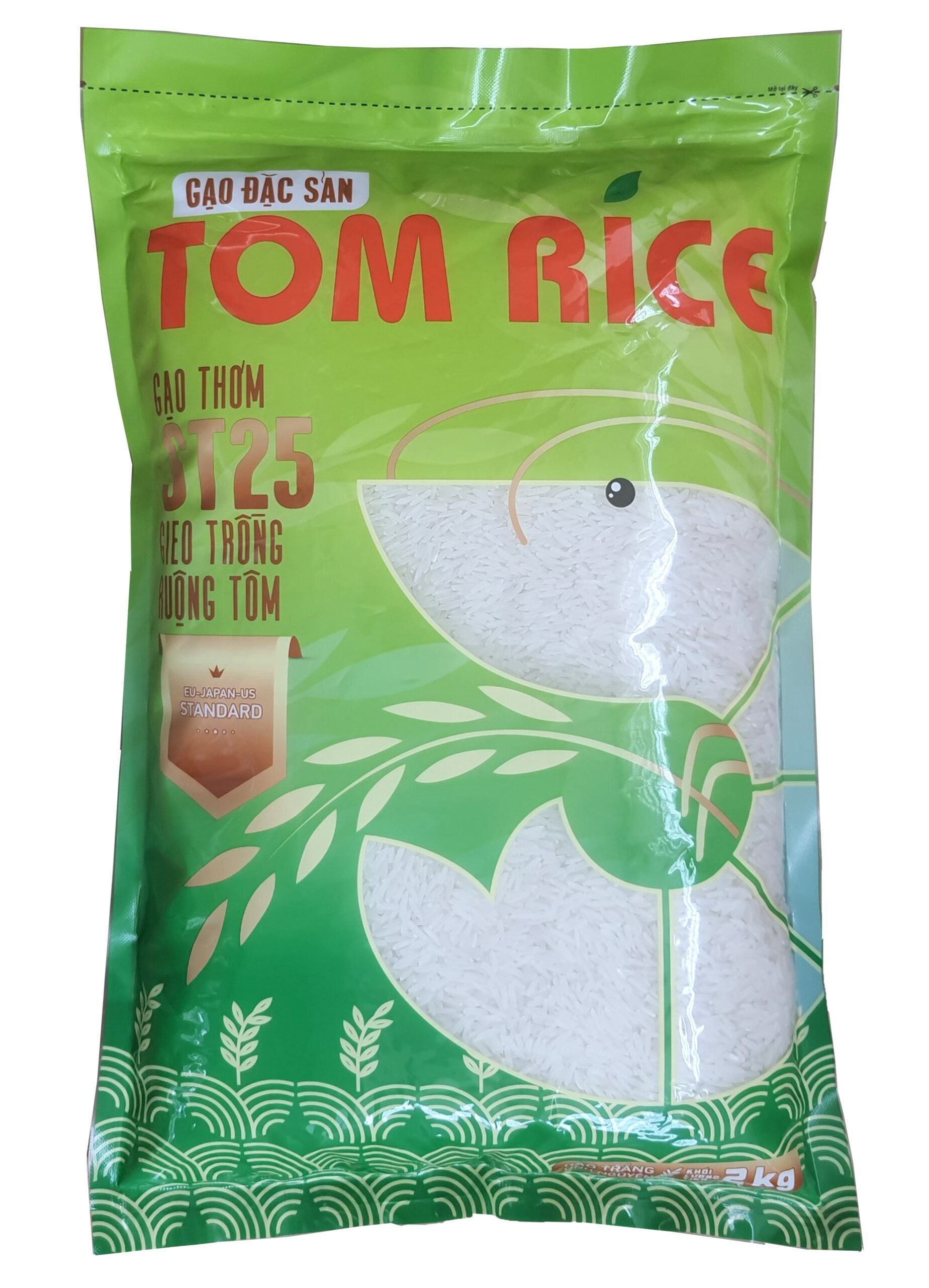 Gạo đặc sản Tomrice – ST25 – 2kg