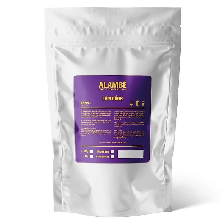 CÀ PHÊ RANG XAY ALAMBÉ - LÂM ĐỒNG 500g