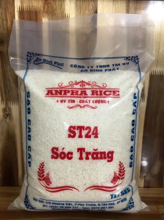 [HCM]GẠO ST24 (Sóc Trăng) -5kg