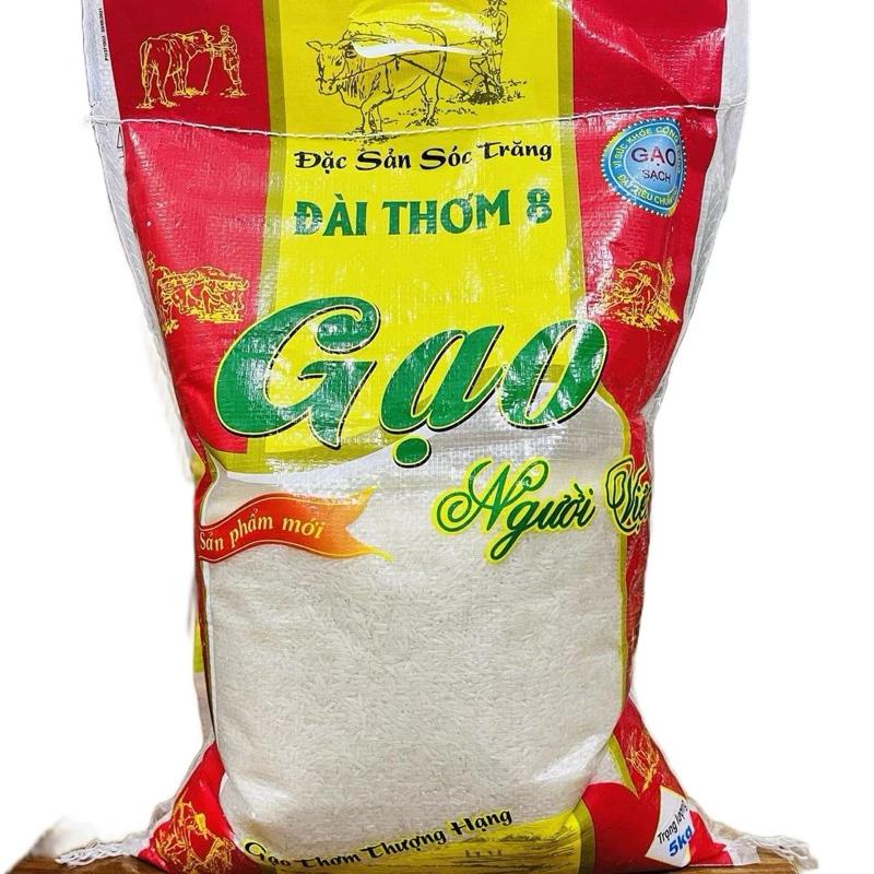5 Kg Gạo Đài Thơm Tám Mềm Dẻo Thơm Nhẹ