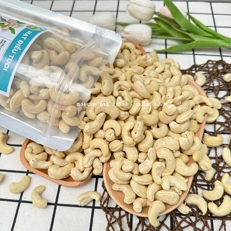 250GRAM HẠT ĐIỀU TƯƠI NGUYÊN HẠT TÚI ZIP (HẠT SỐNG) LÀM SỮA HẠT