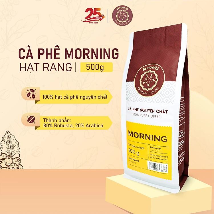 Cà phê hạt rang Rita Võ Cafe Morning 500g