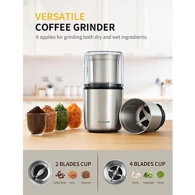 Máy xay hạt cà phê và gia vị đa năng thương hiệu Shardor CG715S