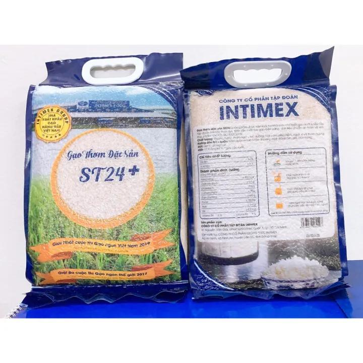 5KG Gạo thơm đặc sản ST24+ Hút chân không