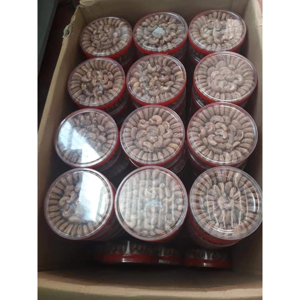 Hạt điều rang muối vỏ lụa xếp hoa loại 1 Bình Phước 500g