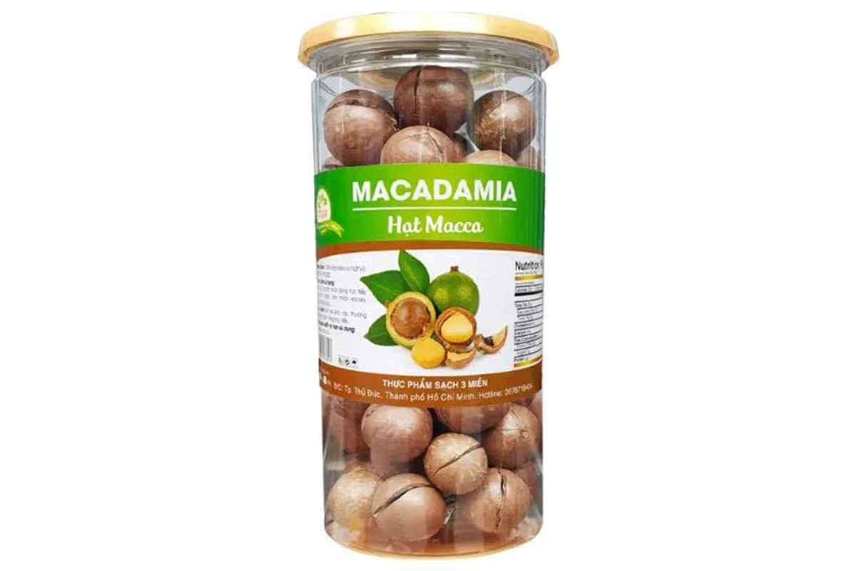 Các loại hạt macca sấy phổ biến