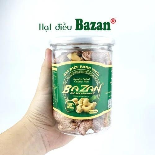 Hạt điều rang muối hộp nhựa 300g