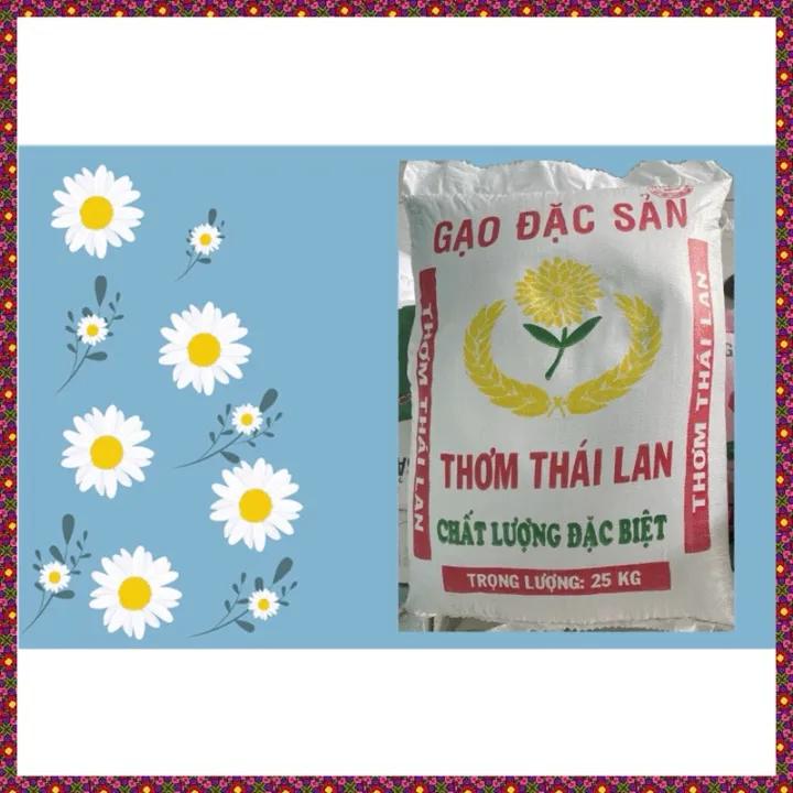 Gạo Thơm Thái Dẻo Vừa Mềm Cơm - Túi 5Kg