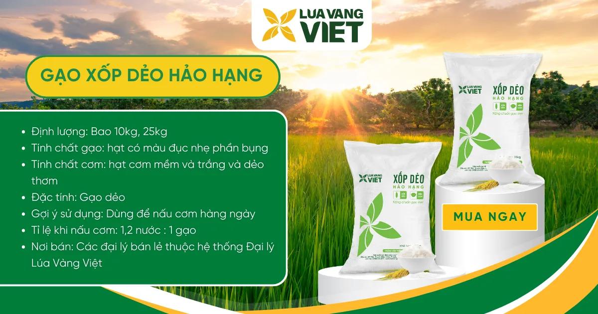 Gạo Xốp Dẻo Hảo Hạng