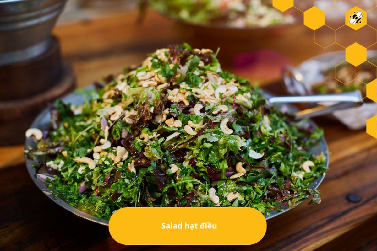 Salad hạt điều