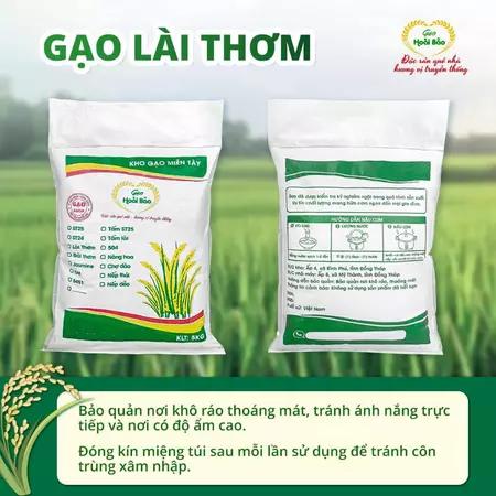 [COMBO 2 TÚI 5 KG] - Gạo Lài Thơm - 10KG - Gạo Thơm Nhẹ Hương Lài, Gạo Sạch, Dẻo Vừa, Ngọt Hậu Vị, Hương Vị Ngọt Thanh.