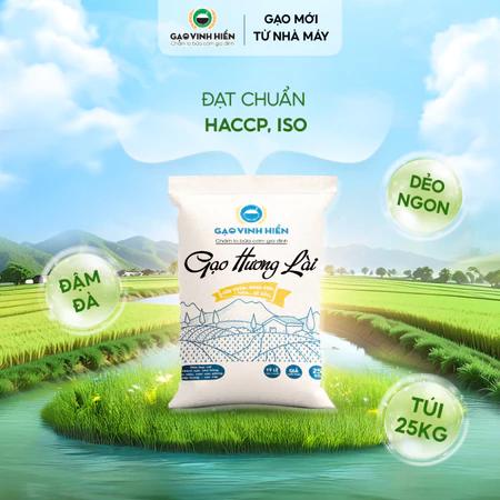 Gạo Hương Lài 25KG Vinh Hiển - Dẻo thơm, đậm đà, ngon cơm - Gạo cho nhà hàng, khách sạn