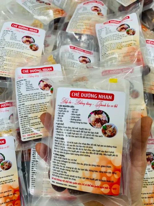 Chè dưỡng nhan (combo 10 set đã đủ vị), chè đẹp da, giữ dáng, đồ uống thanh lọc cơ thể,, thơm ngon dễ dùng, nguyên liệu nấu chè dưỡng nhan