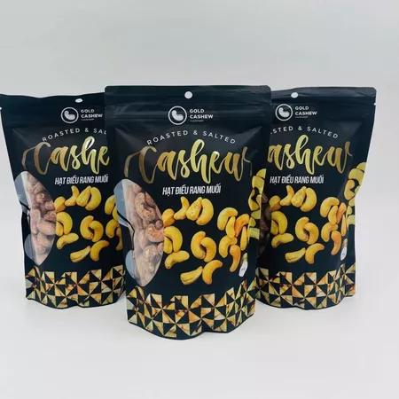 Hạt Điều Vỏ Lụa Rang Muối Hàng Cao Cấp Xuất Khẩu Túi Zip 500gr