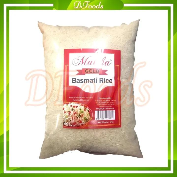 GẠO BASMATI MALIKA (ẤN ĐỘ) 5KG NGĂN NGỪA TIỂU ĐƯỜNG