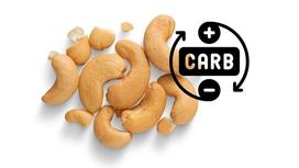 Hạt điều có chứa net carbs không