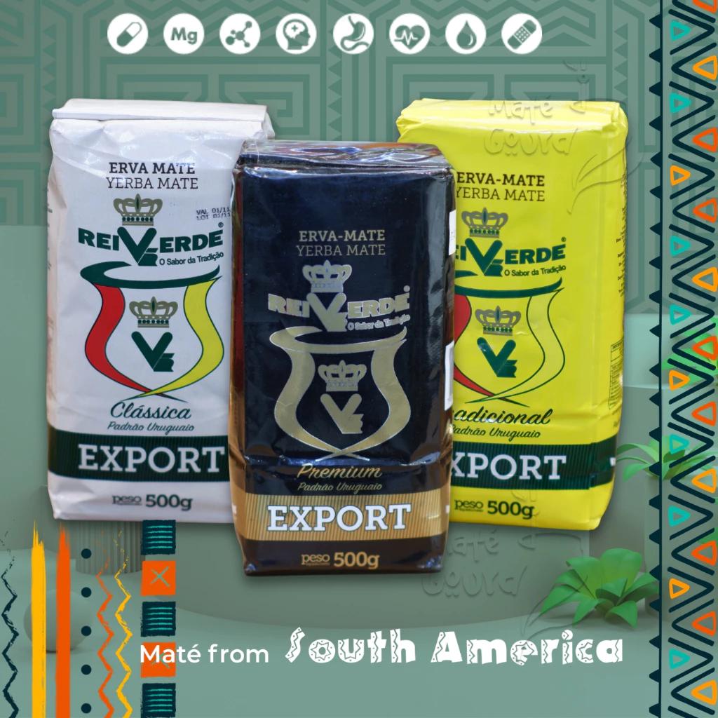 3 Vị Trà Yerba Mate Rei Verde Cao Cấp Từ Brazil