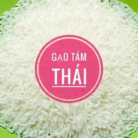 5Kg gạo tám thái đỏ ngon thơm chất lượng số- Shop Thái Hà