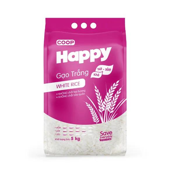 Gạo trắng nở xốp Coop Happy 5kg