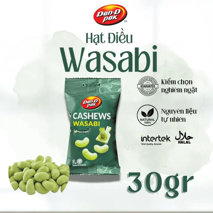 [Combo 6 Gói Điều Tẩm Vị Đậm Đà] Điều Vị Wasabi - Tỏi - Muối Tiêu Dan D Pak I 40g