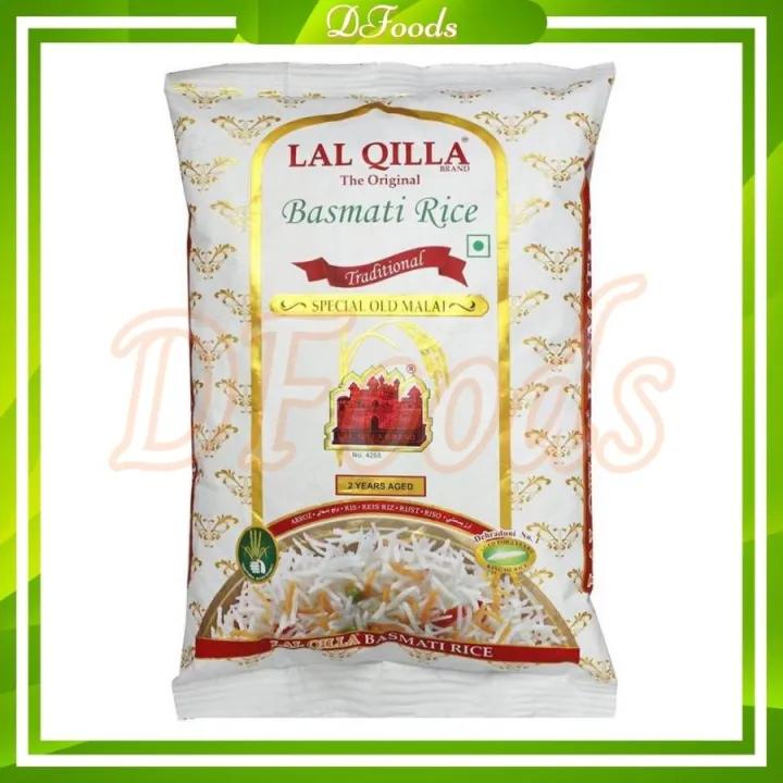 Gạo Ấn Độ Basmati Rice Lal Qilla dành cho người tiểu đường túi 1kg