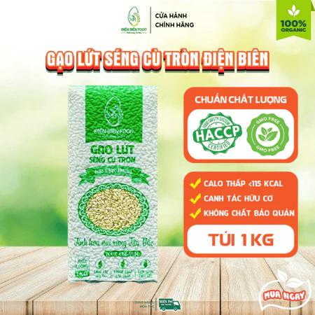Gạo Lứt Séng Cù Tròn Điện Biên 1kg